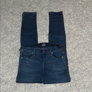 Women's Citizens of Humanity Dark Blue Avedon Skinny Jeans